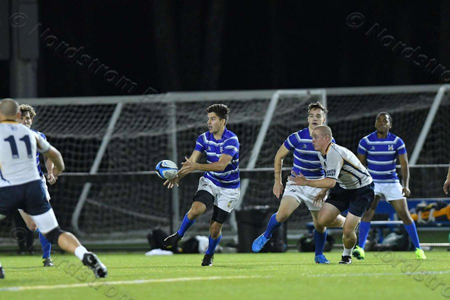 Wheaton Men\'s Rugby vs Mass Maritime.  Photo by Keith Nordstrom
